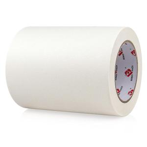 BOMEI PACK Wide Painters Tape 6 Inch, Crepe Paper General Purpose Wide White Masking Tape, 55 yds Length, Multi-Surface Adhesive Painting Tape, for Painting, DIY, Arts, Crafts, Labeling