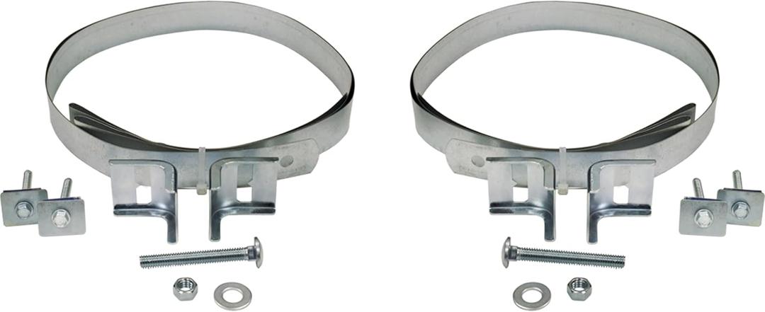 Eastman 86299 Water Heater Front Mount Safety Strap, 132 inch, 2 Pack