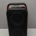 Portable Bluetooth Speaker: 240W Peak Powerful Loud Sound Deep Bass Wireless Boombox Large Subwoofer 15 Hours Battery Life Fast Charging with Led Light Show for Party Outdoor Camping Backyard (Black)