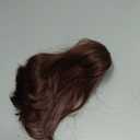 Just 1pc Wig fit for 10 inch Head Dolls Long Straight Hair (Dark Brown)