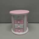 Renawe Girls Musical Jewelry Box Necklace Storage Accessories Gifts Cute Kids Jewelry Boxes for Little Girl Toddler Children Jewelry Organizer Best Girls Birthday Gift Stuff Child Music Jewelry Box