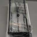 Sparluvix Large Outdoor Light Fixture 17 Inch, 2-Light Candelabra Water Ripple Glass Outdoor Porch Lantern for House IP65 Waterproof Exterior Wall Sconce Outside Lamp Coach Light Patio 1 Pack, E12