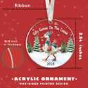 2 x Goose Ornament - Goose Gifts for Lovers, Women, Men - Cute Farm Animals Ornaments for Christmas Tree - Farm Themed Gifts for Women, Men, Farmers - Acrylic Christmas Ornament 2025