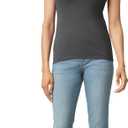 Gildan Womens Softstyle Cotton T-Shirt, Style G64000l, Multipack (Gray, M)