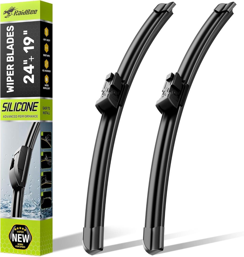Silicone Windshield Wiper blades Replacement for