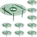 Iceyyyy 10 Pack Strawberry Plant Support - Large Size Strawberry Growing Racks - Strawberry Growing Frame for Keeping Garden Strawberry Clean