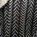 MESHELLY Black and White Curtains 42W x 63H Inch Chevron Curtains Big Arrows Trial Herringbone Geometric Zigzag Monochrome Boho Pattern Rod Pocket Men Living Room Bedroom Window Drapes Fabric 2 Panel