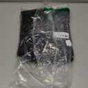 Pack of 2 Decorative Throw Pillow Covers Faux Fur Striped Plush Soft Cushion Covers Pillow Cases Bedroom Living Room Sofa Home 17x17 Inch Black