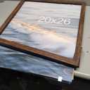 20x26 Picture Frame, Classic Brown 20 x 26 Poster Frame for Horizontal or Vertical Wall Mounting, 1 Pack