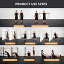 VEICK Resistance Bands, Exercise Bands, Workout Bands, Resistance Bands for Working Out with Handles for Men and Women, Exercising Bands for Fitness, Weights Work Out at Home
