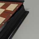 Chess Sets Magnetic Board Games  9.5 Inches Travel Chess Set for Teenager & Adults, WoodenStyle Folding Portable Chess Gifts Classic 2Player Strategy Family Game for Beginner and Professional