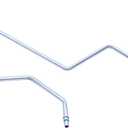 MOTOKU Power Steering Rack and Pinion Hydraulic Transfer Hard Line for Chevrolet Avalanche 2007-2013, Silverado Suburban Tahoe 2007-2014, GMC Sierra Yukon Cadillac Escalade 2007-2014