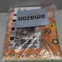 Washable Doormat, Floral Rug, Non-Slip Small Rug for Entrance,2'x 3',Orange