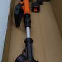 BLACK+DECKER 20V MAX Cordless String Trimmer and Edger, 12 Inch Weed Eater, 2-Speed Control Weed Wacker, 2 Batteries, Charger and Spool Included (LSTE525)