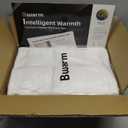 Bwarm Waterproof Heated Mattress Pad, ETL Certified Bed Warmer with 9 Heat Settings, 1-12 Hours Auto Off Deep Pocket, Machine Washable, White Twin