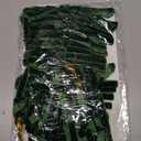 SIMISI RIBBON 24Pcs Green Christmas Velvet Ribbon Bows Decorations Xmas Ornaments Vintage Decor for Tree, Wreath, Garland (3/8'' Width, 5 * 7 inch)