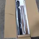 Over The Washer or Over The Toilet Storage Cabinet w/Height Adjustable Shelf Laundry Room/Bathroom Organizer Rack, 2-Door Freestanding Rack Space Saver, Wood