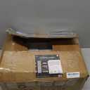 Sorbus Narrow Dresser with 4 Drawers - Vertical Slim Storage Chest of Drawers with Steel Frame, Wood Top & Easy Pull Fabric Bins for Small Spaces, Closets, Bedroom, Bathroom & Laundry (White/Gray)