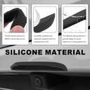 Silicone Backup Camera for Car Anti-Rain Cover,Waterproof Reverse Camera Rain Cover with Wider Design,Universal Backup Cameras Rain Shield Car Exterior Accessories for Most Vehicles