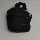 Sucipi Women's Pickleball Backpack - Quilted Crossbody Sling Bag for Tennis & Pickleball Paddle (Medium, Black)