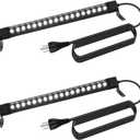 Outdoor Wall Washer Lights 2 Pack,36W 5000K Daylight White Wall Light,120V IP67 Waterproof 2ft Led Linear Wall Light Bar for Outdoor Indoor Building Sign, Hurches,Garden,Courtyards Lighting