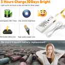 ZSJWL 6 Pack Rechargeable Fairy Lights with Remote & DIY Timer, 7Ft 20LED Mini Battery String Light, Twinkle Silver Copper Wire Lights for Wedding Party Bedroom Christmas Table Decoration(Warm White)