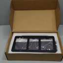 Front License Plate Holder for Tesla Cybertruck, ZDHQLHJ License Plate Frame Mount Bracket, No Drilling Mount Holder Cover, Original Car Hole Installation, Anti-Theft