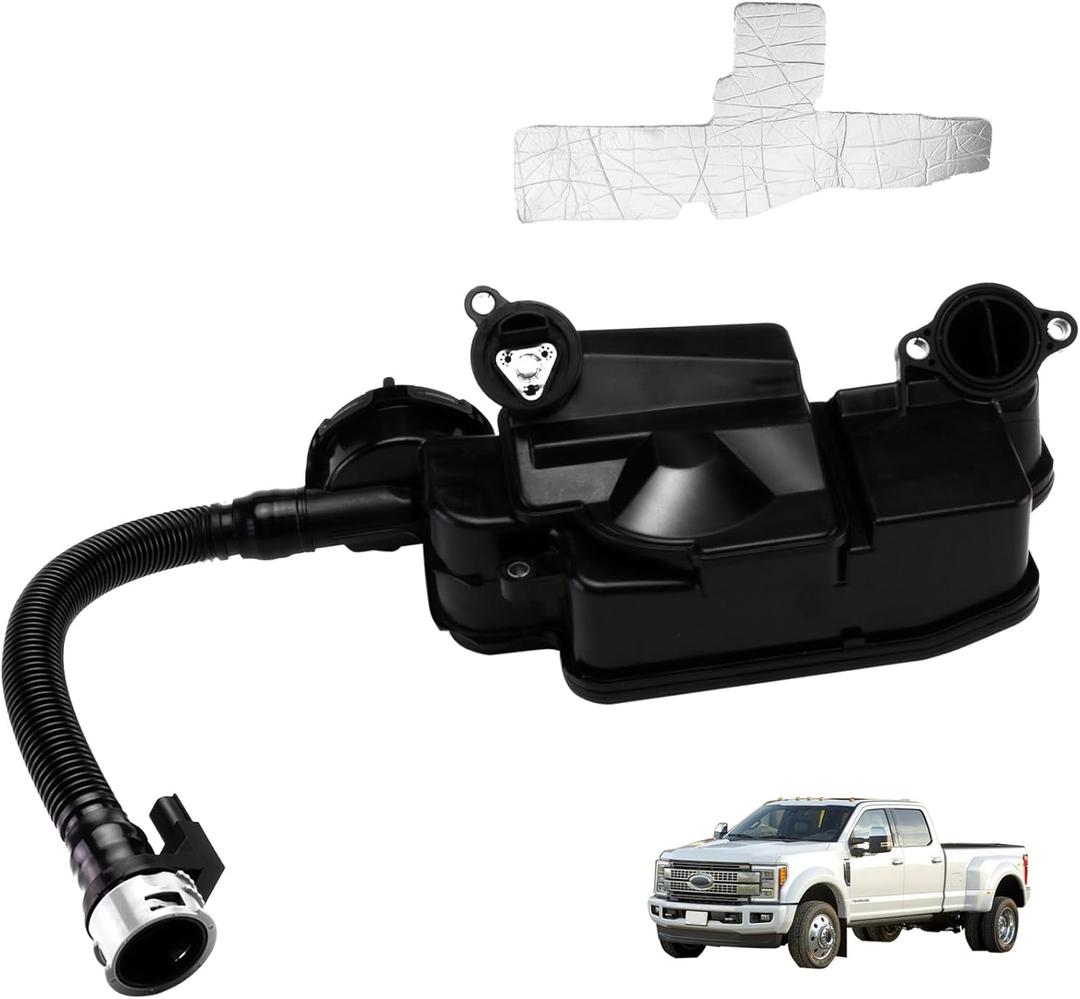 Engine Oil Separator Assembly Compatible with 2011 2012 2013 2014 2015 2016 Ford F250 F350 F450 F550 Super Duty 6.7L Powerstroke Diesel PCV CCV Vent Valve Engine Crankcase DC3Z6A785C