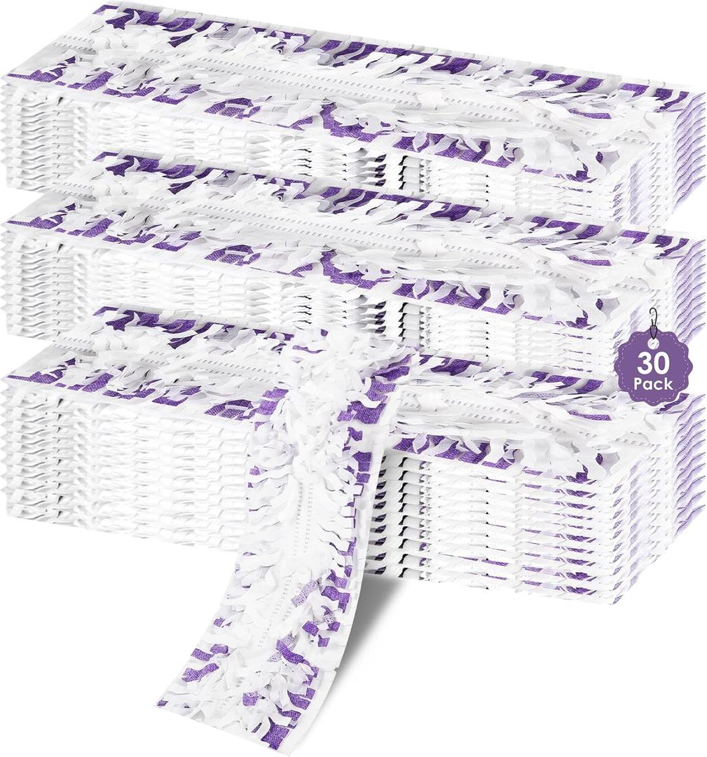 Cleaning Cloths 30-Pack Disposable Power Mop Pads Refills Compatible with Swiffer Power Mop Refills, Thickened Replacement for Swiffer Wet Pads Refill, Non-Washable & Non-Chemical & Unscented