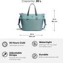 Hydro Flask 26 L Day Escape Soft Cooler Tote Black, 1 EA
