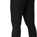 Sunzel Sunzfly Invisible Butt Scrunch Workout Leggings for Women, Butt Lifting High Waisted Gym Yoga Pants with Tummy Control (Large, Black)
