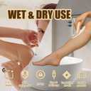 Women Electric Bikini Trimmer, Mini Dual Head Shaver for Women IPX7 Waterproof Wet & Dry Use Body Hair-Remover Lipstick-Sized, Electric Razor for Pubic Hair/Armpits/Face/Leg (ET-02)