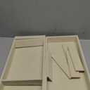 2 Pack Sunglasses Organizer Storage Glasses Holder Velvet Jewelry Tray, Glasses Organizer Eyeglasses Sunglasses Tray for Jewelry Display Watch