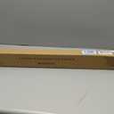 HOMEDEMO No Drill No Tools Cordless Roman Shades for Window,Room Darkening Easy Install Linen Fabric Blackout Roll Up Roman Blinds Window Blinds Inside Mount 29" W x 64" H Off-White