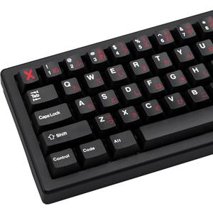 TIMSEKER Keycaps 129 Keys, Novelty Red and Black Keycaps, PBT Keycaps Japanese, Cherry Keycaps Set Black Keycaps 60 Percent, Keyboard Keycaps Japnese for Mechanical Gaming Keyboard