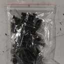 8 Foot x 1-inch Round Horizontal Bar Baluster for Stair Remodel- Wrought Iron Hollow Staircase Metal Spindles for Indoor Staircase-Stair Installation-Matte Black 7 Pack