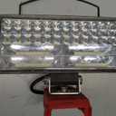 Ecarke LED Work Light Compatible with Milwaukee 18V Battery, 7'' 145W Cordless Work Lights 14500 Lumens of Brightness Battery Light with Low Voltage Protection & Type-C & USB-A Charger Port