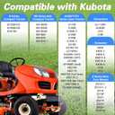 FUSCH Fuel Overflow Pipe Assembly Compatible with Kubota D722 D782, Fuel Return line Replace# 15862-42502, Fuel Injector Over Flow Pipe for B7300 BX1800 G1700 G1800 G1900 GL11000 K008 U10 U15 ZD1011