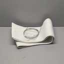 Malier Christmas Tree Collar, 30 Knit Xmas Tree Collar, Christmas Tree Collars for Artificial Trees, 11" Extra Tall Tree Stand Base Cover Ring Skirt for 6 ft 9 ft Tree (White, 11''H  30" W)