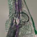 VIZPET LED Dog Collar, Light Up Dog Collar Adjustable USB Rechargeable Super Bright Safety Light Glowing Collars for Dogs (Purple, Large[18.89-23.62 inch/48-60cm])