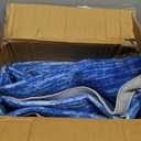 Valenrug Washable Rugs 8x10 - Non Slip 8x10 Area Rugs for Living Room, Stain Resistant Area Rugs for Bedroom, Foldable Machine Washable Area Rug(8'x10', Navy)