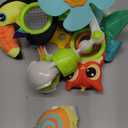 Lynncare Adjustable Arch Bassinet Toys for Infant & Toddlers, Stroller Arch, Baby Crib Toys with Fascinating Hanging for Stimulating Babys Senses and Developing Motor Skills (Set3)