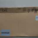 Aeons 1U 19-inch Fixed Rack Server Shelf Vented 4 Post Rack Mount Shelf 21.5 inches Adjustable Mounting Depth, for IT Data Network Cabinet Enclosure Equipment