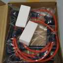 MOTOKU 10.5mm Spark Plug Wire and Spark Plugs Set for Honda Civic del Sol 1993-1997 Civic 1992-2000 Accord 1990-2002