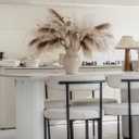 MISSPIN 11 PCS 28 inch Artificial Fall Pampas Decor Stems, Fall Decorations Table Indoor Outdoor Halloween Thanksgiving Farmhouse Arrangement Decorations for Front Door Wedding Centerpieces in Autumn (Papas Feathers)