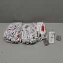 Fitop Permanent Outdoor Lights, 100FT RGB LED Eaves Light for Home, IP67 Waterproof Outdoor Strip Light, Extendable, DIY Scene Modes, Music Sync, App/Remote Control