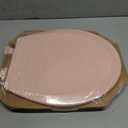 Bemis 500EC 063 Toilet Seat with Easy Clean & Change Hinges, 1 Pack Round, Venetian Pink