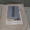 MIULEE Linen Textured Curtains for Bedroom Solid 100% Blackout Thermal Insulated Natural Beige Grommet Room Darkening Curtains & Drapes Luxury Decor for Living Room Nursery 52 x 45 Inch (2 Panels)