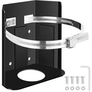 ESUDNT 5LB Propane Tank Mount, Heavy-Duty Thickened Metal, Non-Slip, RV Propane Tank Holder for RV, Trailers, Truck, Camper