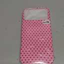 Small Heart Phone Case for iPhone 17 Pro Max 6.9in, Cute Love Heart Polka Dot Pattern Aesthetic Y2K Design Slim Protective Cover for Teen Girls Women - Pink Red Case iPhone 17 Pro Max Pink Hearts